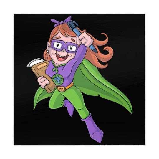 Superhero Teacher Mahjong Mats