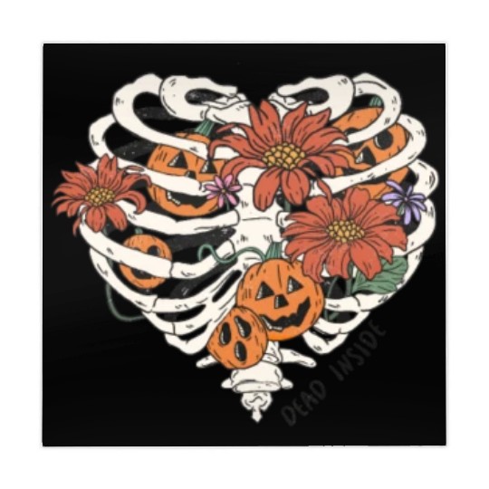 Fun Halloween Designs Dead Inside Mahjong Mats