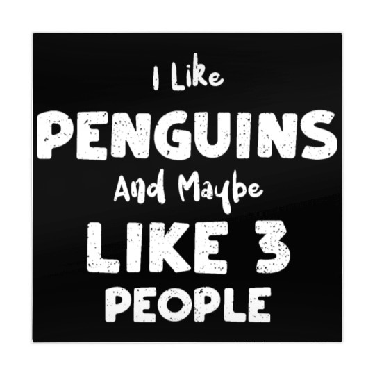 I Like Penguins And Maybe Like 3... Mahjong Mats