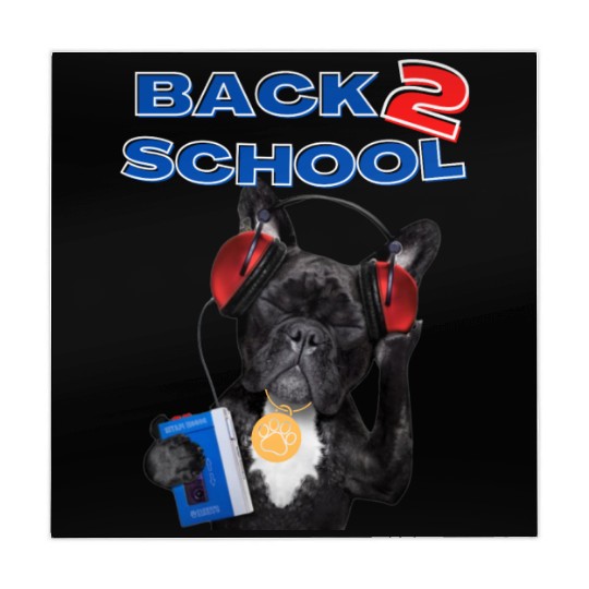 FRENCH BULLDOG BACK 2 SCHOOL aka BACK TO SCHOOL Mahjong Mats