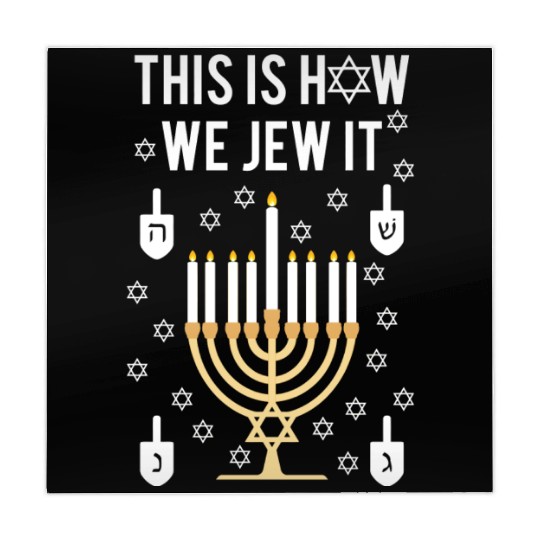 Hanukkah Pun This Is How We Jew It Mahjong Mats