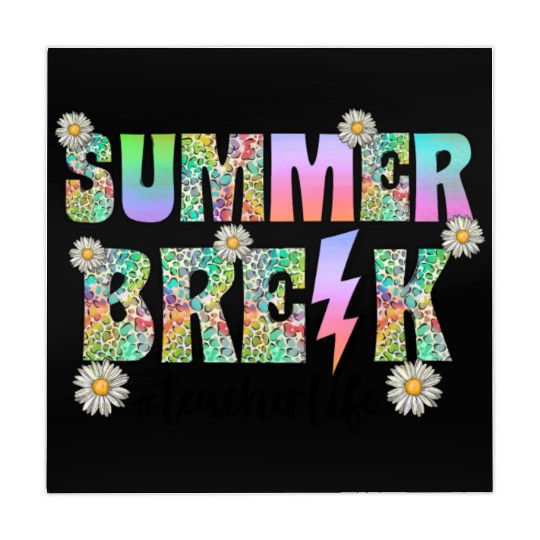 Summer Break Teacher Life Mahjong Mats