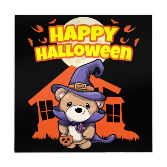 Happy Halloween Scary Funny Hallow's Eve Costume Mahjong Mats