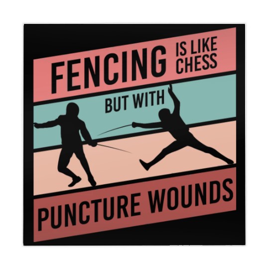 Fencing Sabre Mahjong Mats