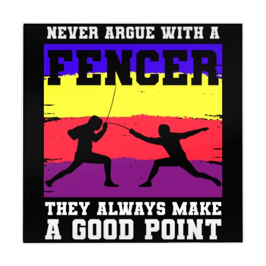 Fencing Sport Sword Fencer Foil Mahjong Mats