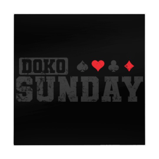 Doko Sunday Doppelkopf Card Game Hobby Mahjong Mats