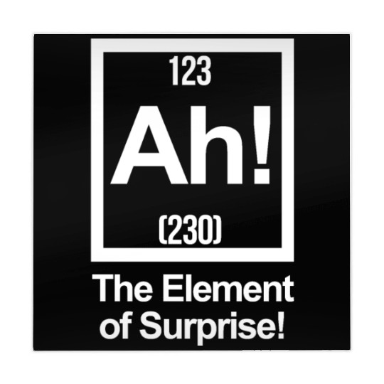 AH! THE ELEMENT OF SURPRISE! Mahjong Mats