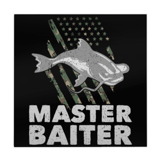 Master Baiter - Wels Catfish Hunter Mahjong Mats