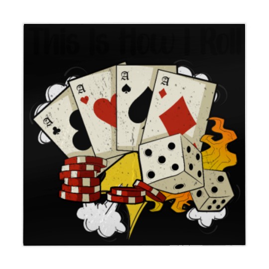 Poker Casino Poker Player Gambling Roulette Gift Mahjong Mats