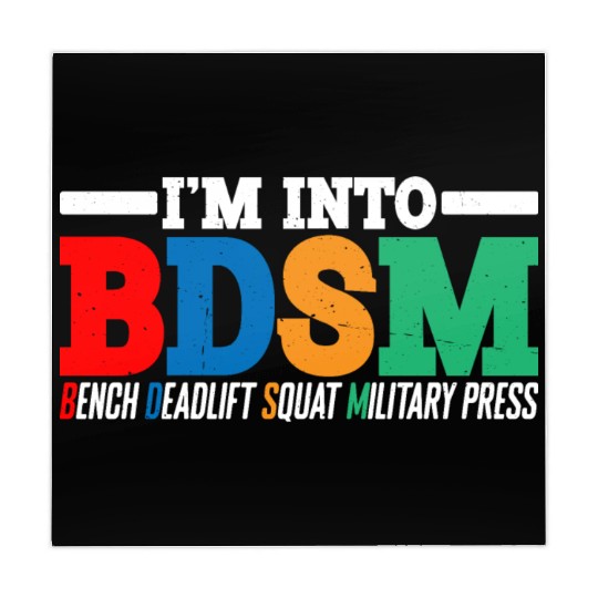 Im Into BDSM Bench Squat Deadlift Military Press16 Mahjong Mats