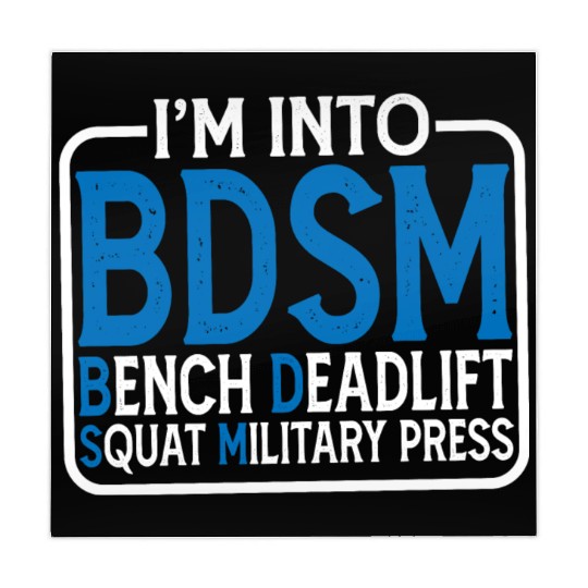 Im Into BDSM Bench Squat Deadlift Military Press15 Mahjong Mats