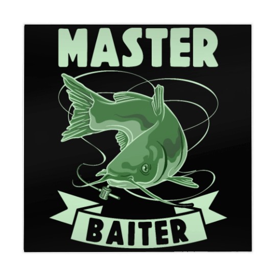 Master Baiter - Wels Catfish Hunter Mahjong Mats