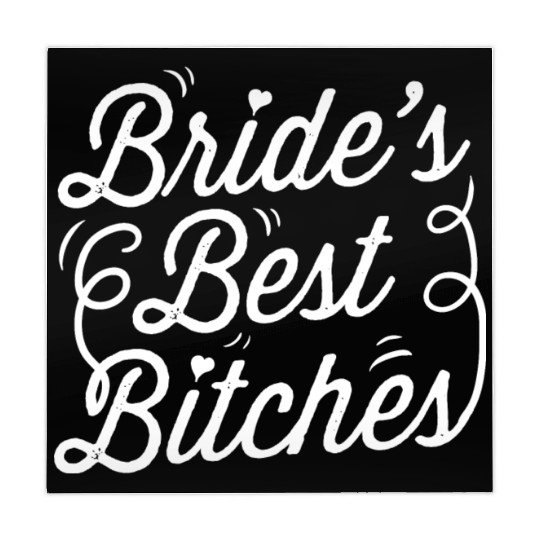 Bachelorette Party Bride's Best Bitches Gift Mahjong Mats