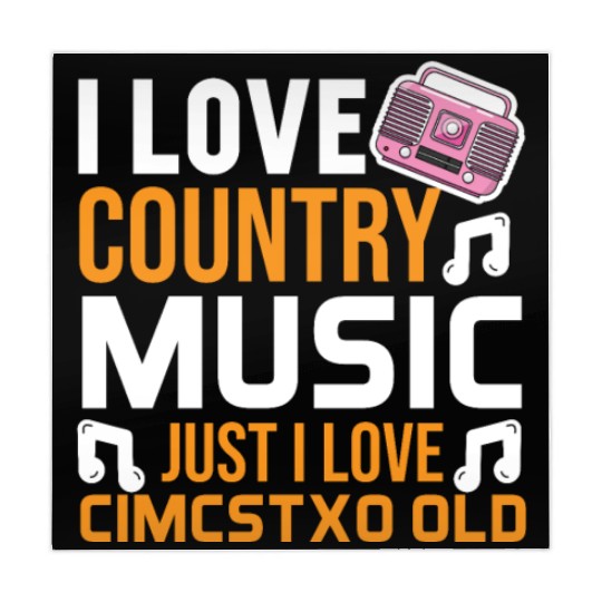 I love Country Music Mahjong Mats