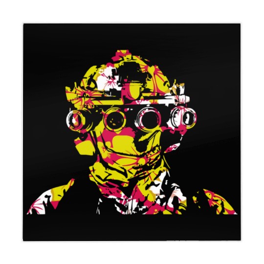 Tropical Gun Lover Firearm Beach Hawaiian Operator Mahjong Mats