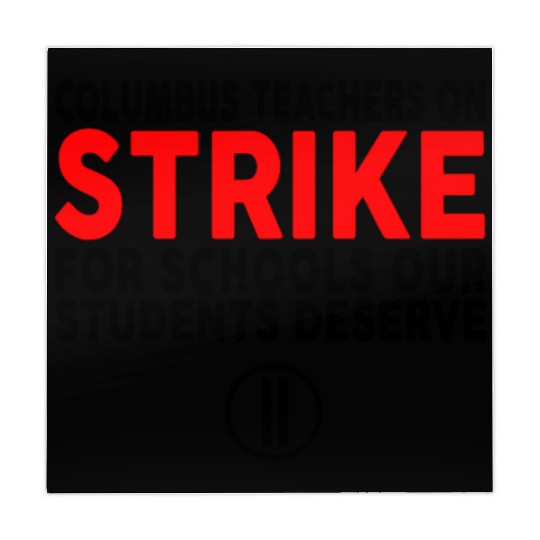 Columbus Ohio School Teachers Strike OH Teacher Mahjong Mats