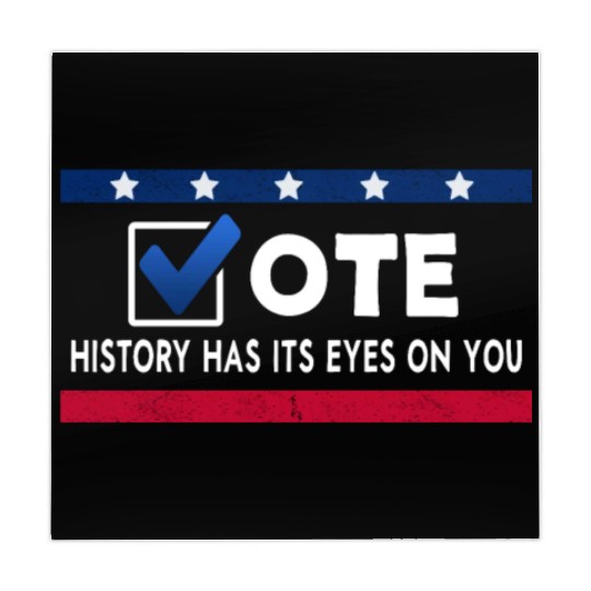 History Has Its Eyes On You Vote 2022 Voter Mahjong Mats