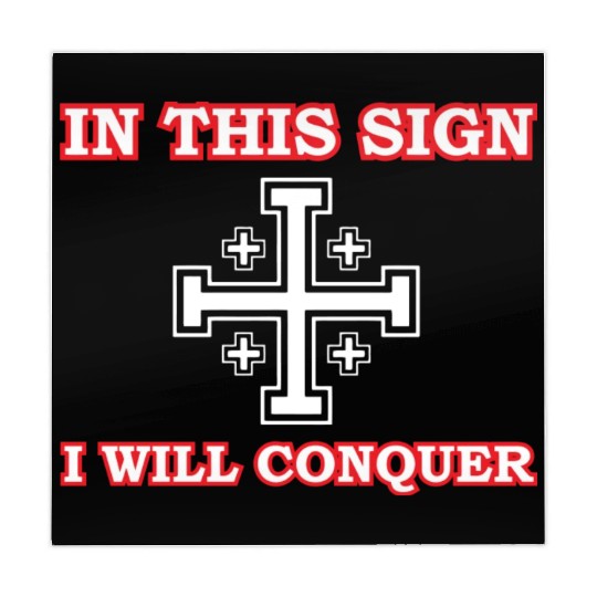 Crusader Cross Of Jerusalem Knights Templar Mahjong Mats