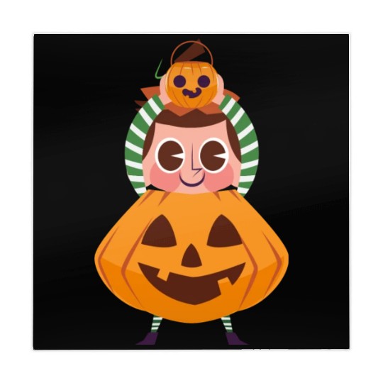 Halloween Trick or Treat with Cartoon Character Mahjong Mats
