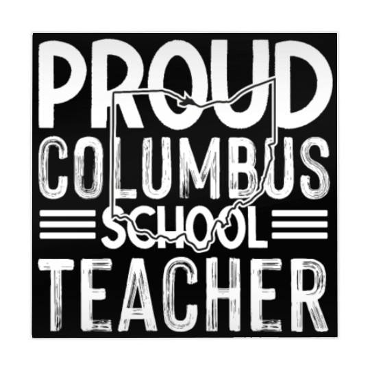 Proud columbus school teacher Columbus Ohio School Mahjong Mats
