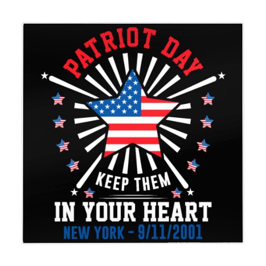 9/11 Patriot Day Keep Them in Your Heart Mahjong Mats