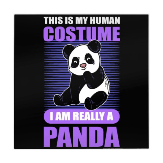 This Is My Human Costume I Am Really A Panda Mahjong Mats