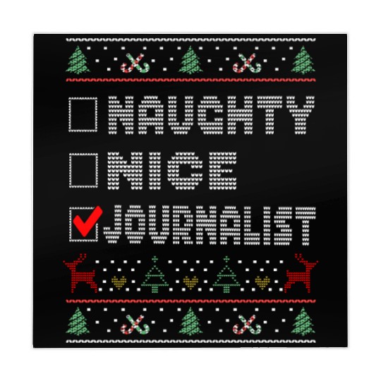 Naughty Nice Journalist, Matching Christmas Group Mahjong Mats