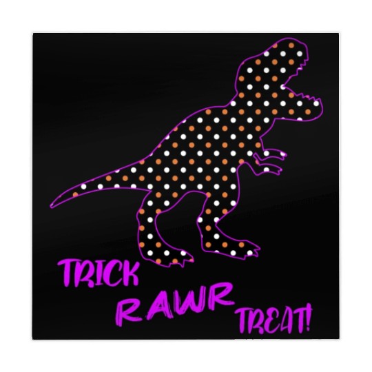 Trick RAWR Treat! - Halloween Tyrannosaurus Rex Mahjong Mats
