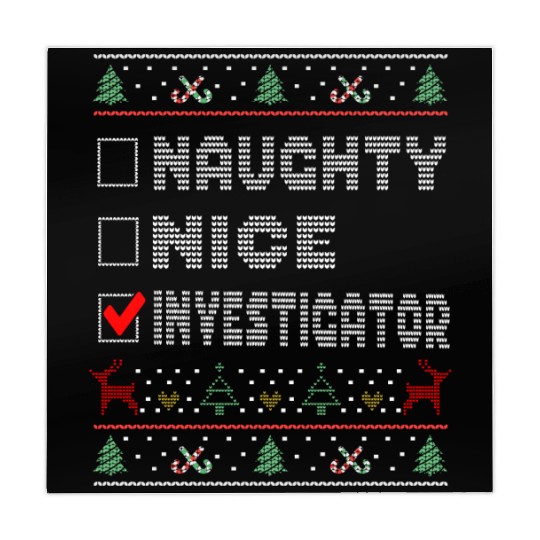 Naughty Nice Investigator, Matching Christmas Mahjong Mats