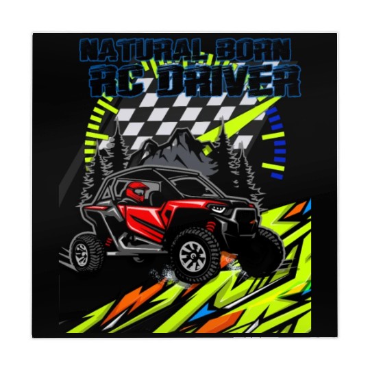 Natural Born RC car Driver Racer Remote Controlled Mahjong Mats