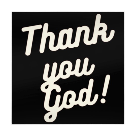 Thank You God Mahjong Mats