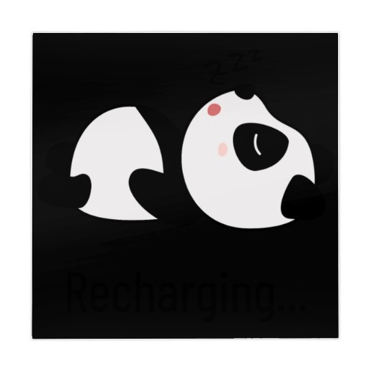 Cute Panda Sleeping Mahjong Mats