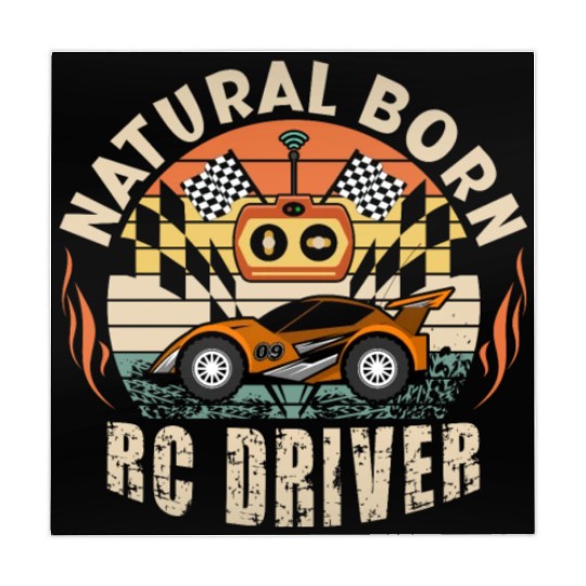 Natural Born RC car Driver Racer Remote Controlled Mahjong Mats