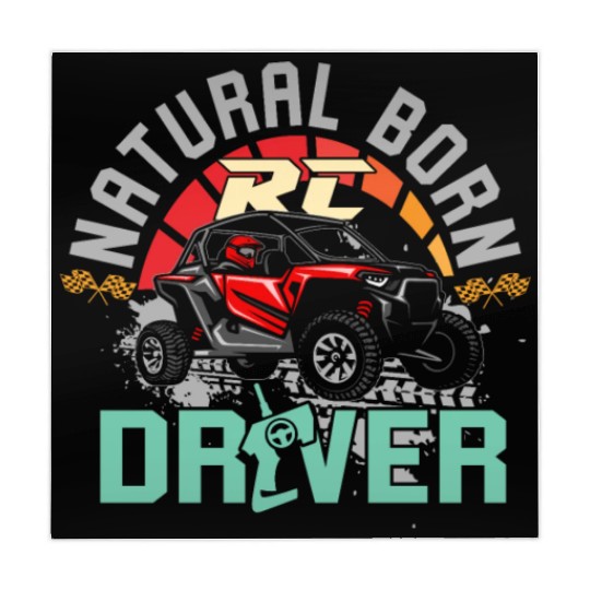 Natural Born RC car Driver Racer Remote Controlled Mahjong Mats