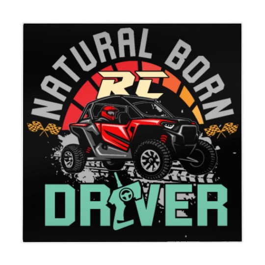 Natural Born RC car Driver Racer Remote Controlled Mahjong Mats