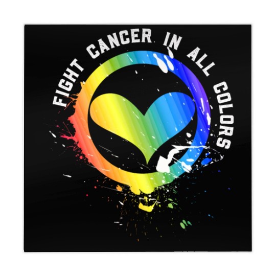 Cancer Sucks In Every Color Fighter Fight Support Mahjong Mats