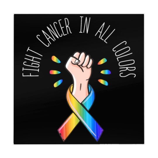 Cancer Sucks In Every Color Fighter Fight Support Mahjong Mats