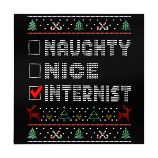 Naughty Nice Internist, Matching Christmas Group Mahjong Mats