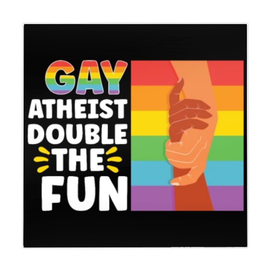 Gay LGBTQ Atheist Atheism Anti Religion Securalism Mahjong Mats