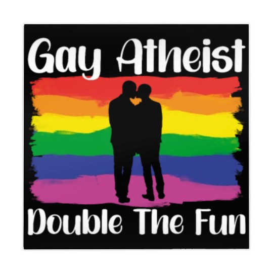 Gay LGBTQ Atheist Atheism Anti Religion Securalism Mahjong Mats