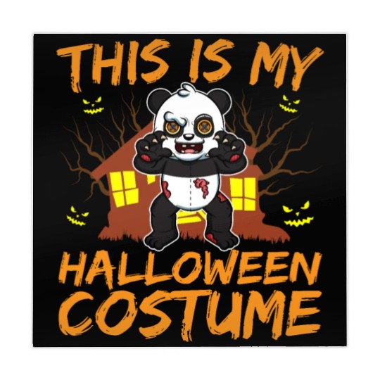 Scary Creepy Animal This Is My Halloween Costume Mahjong Mats