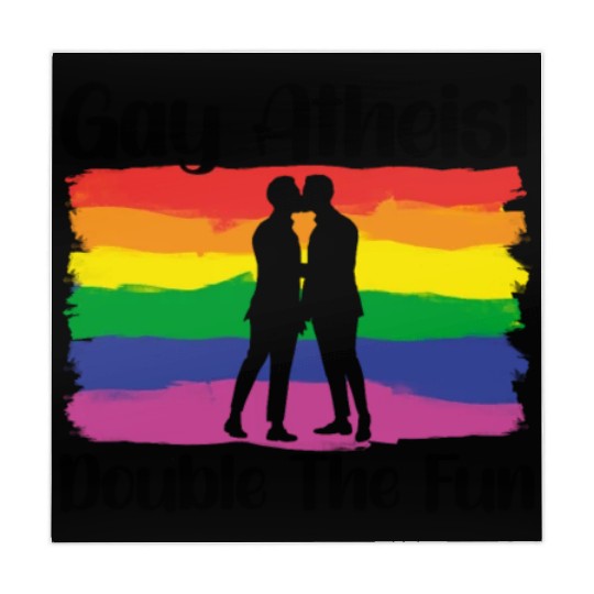 Gay LGBTQ Atheist Atheism Anti Religion Securalism Mahjong Mats