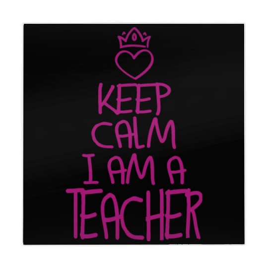 Keep Calm Teacher Cool Teacher Gift Mahjong Mats