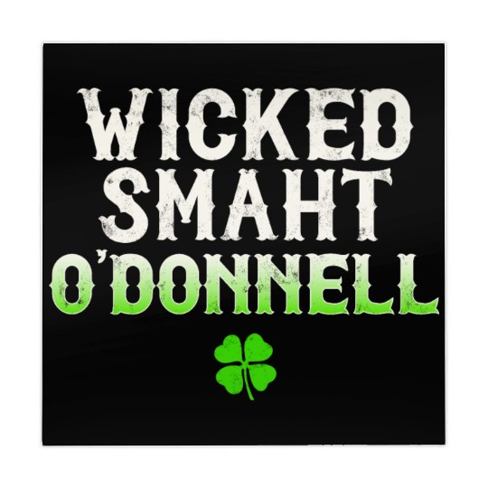 Wicked Smaht O'Donnell Clan Boston Irish Slang Mahjong Mats