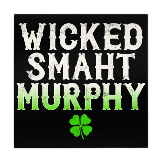 Wicked Smaht Murphy Clan Boston Irish Slang Mahjong Mats