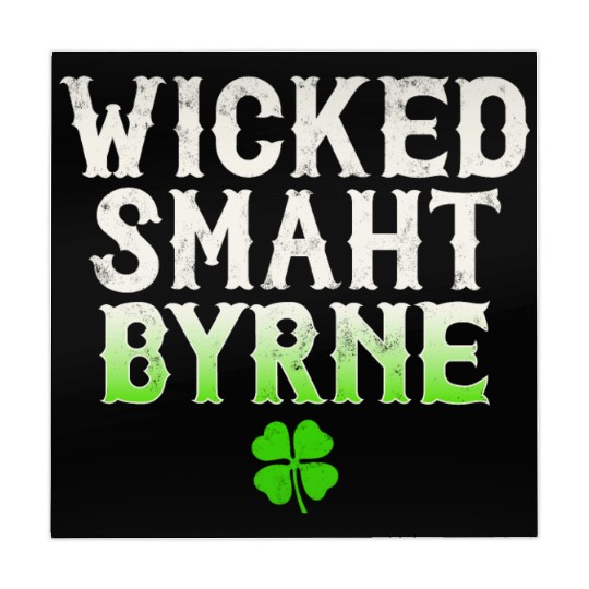 Wicked Smaht Byrne Clan Boston Irish Slang Mahjong Mats