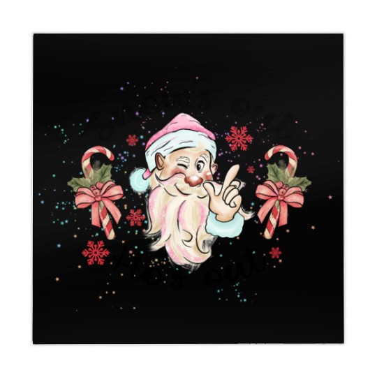 Snow Out Santa Ho Ho Ho Mahjong Mats