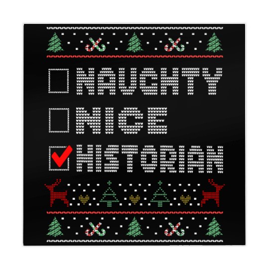 Naughty Nice Historian, Matching Christmas Group Mahjong Mats