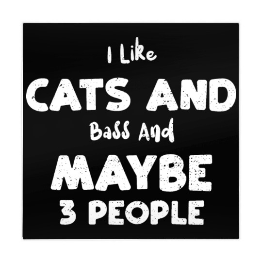 I Like Cats And Bass And Maybe 3... Mahjong Mats