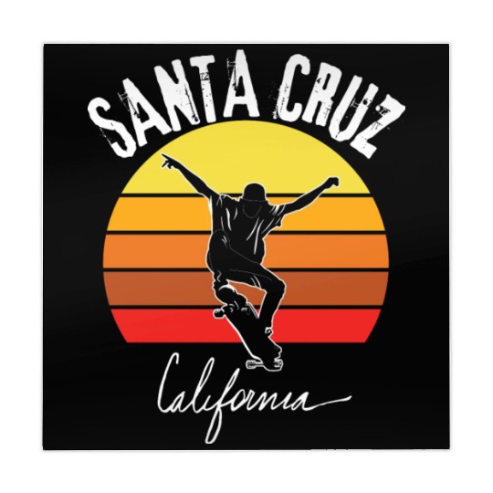 Old School Skater Santa Cruz California Mahjong Mats